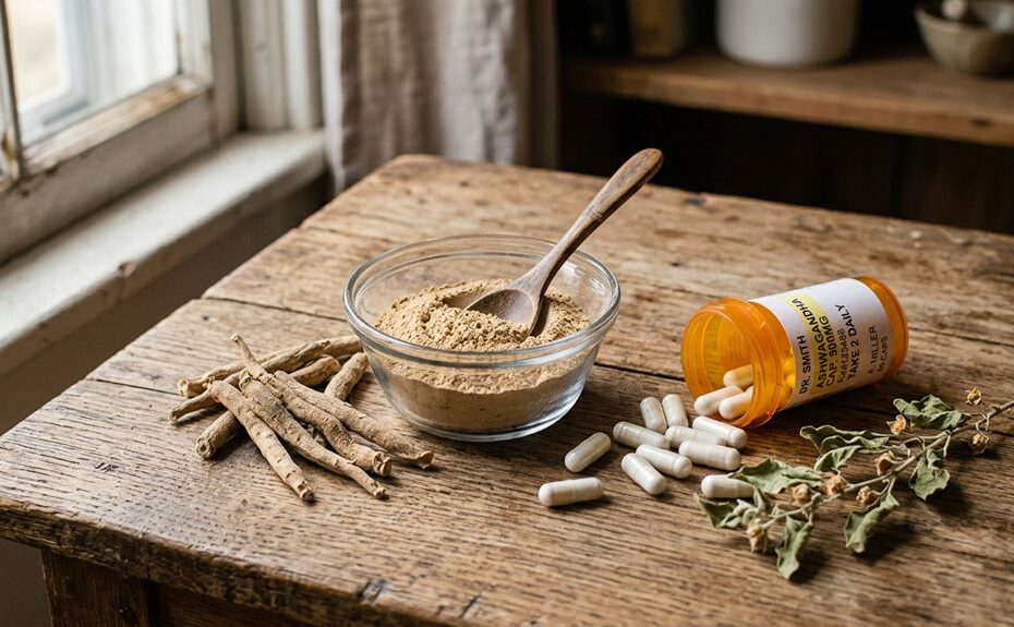 ashwagandha and antidepressant safety