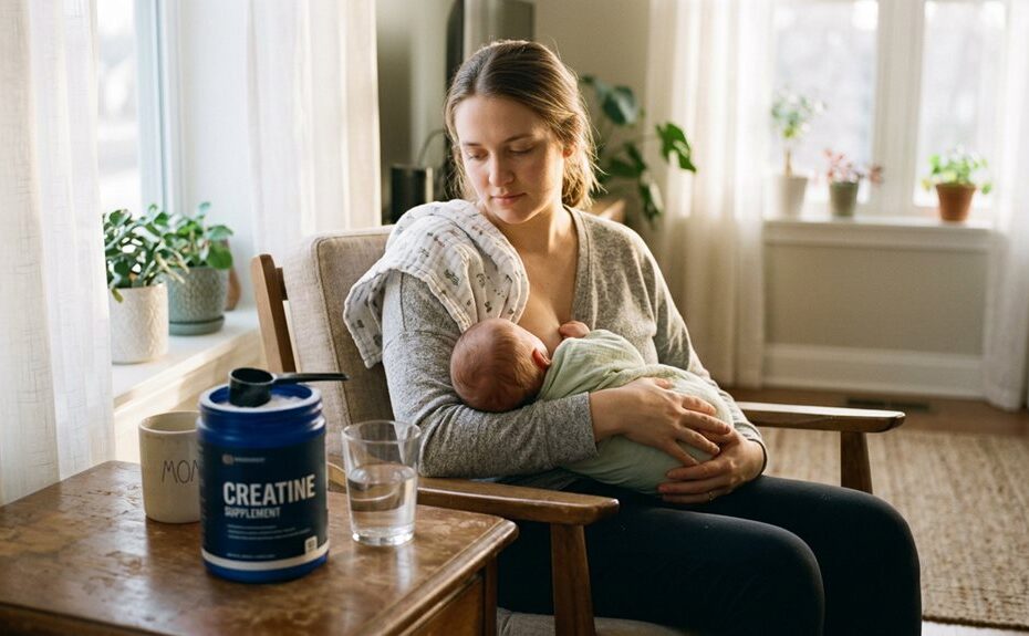 creatine supplement while breastfeeding