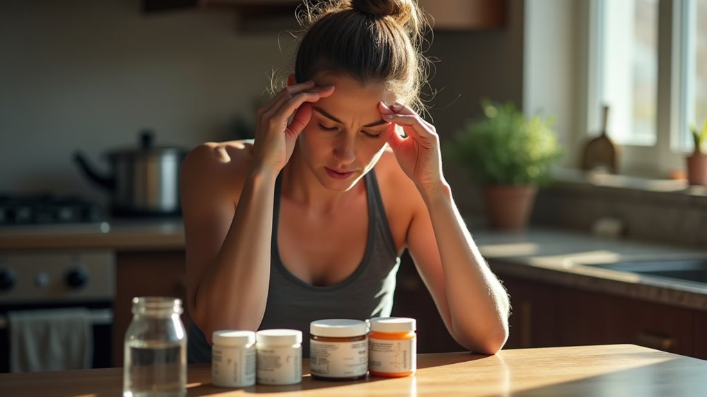 gastrointestinal cramping from loading