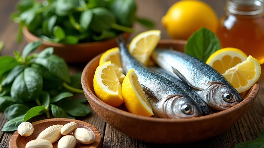 foods and sun boost nutrients