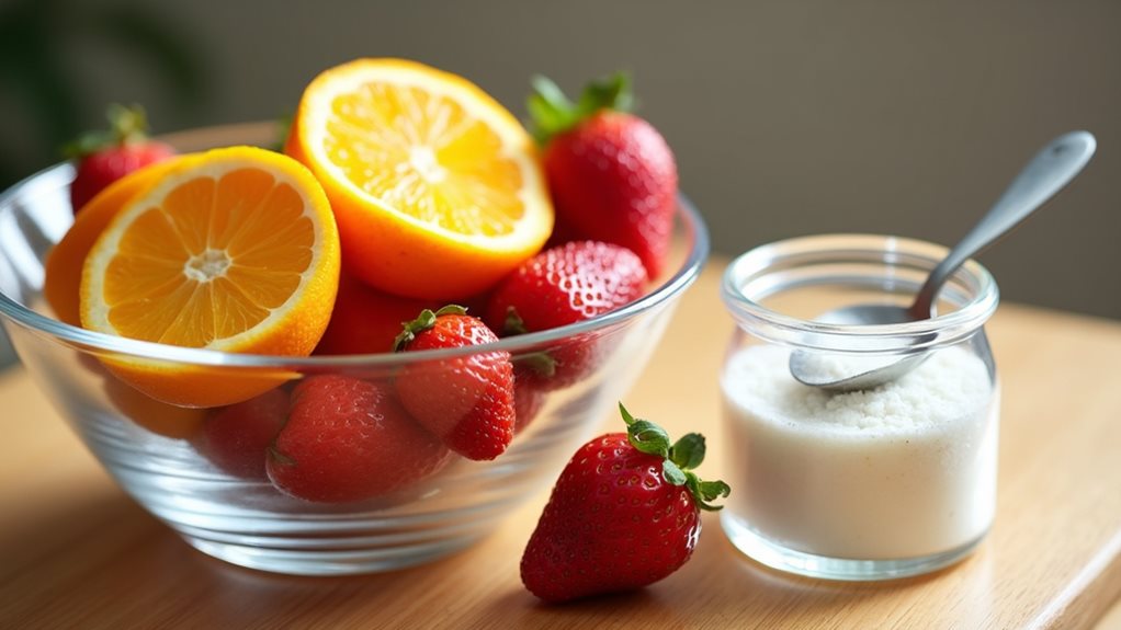 optimal collagen vitamin c intake